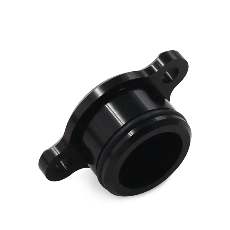 For YAMAHA PW50 PW80 ALL Compatible Oil Injection Pump Delete Block Off Plug Black view 2