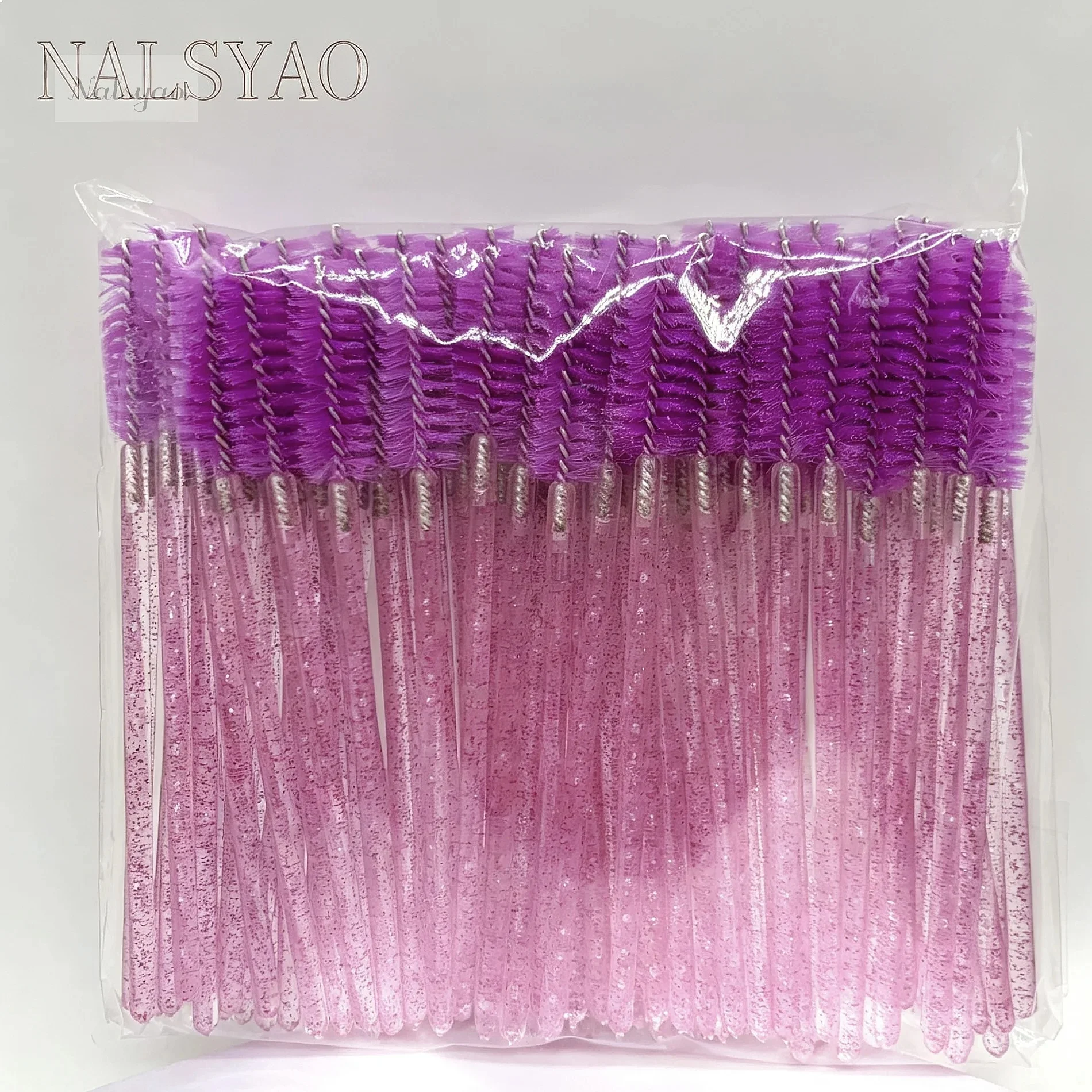 100pcs Disposable Eyelash Brushes Spoolies Micro Lash Mascara Wands Combs Wholesale for Eyelash Extension Makeup Cosmetic Tools