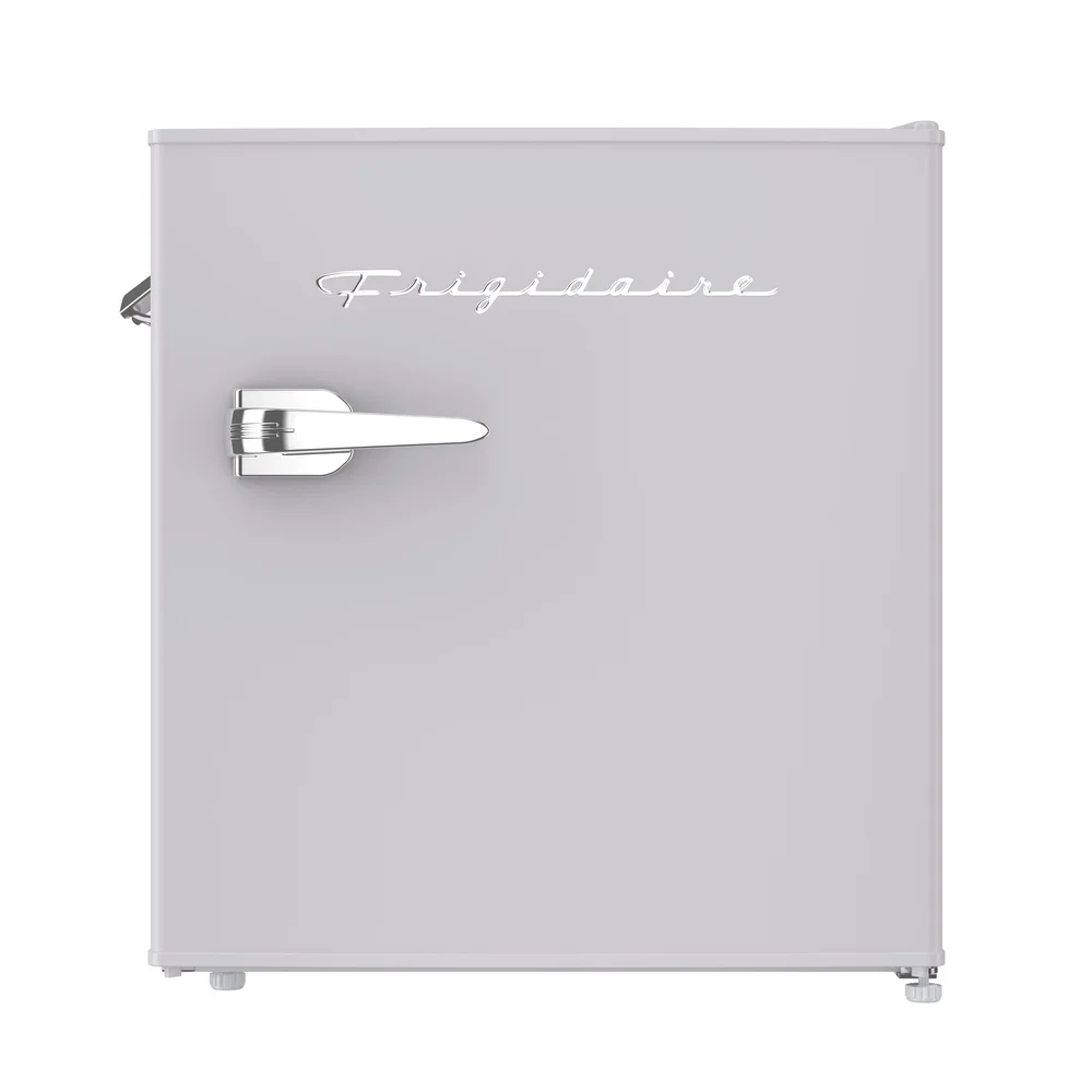 Mini réfrigérateur rétro de 1,6 pi3, avec ouvre-bouteille latéral, réfrigérateur Compact à économe en énergie, rangement pour dortoir de bureau