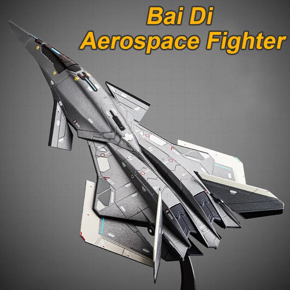 

1:50 1:144 Bai Di Aerospace Fighter Diecast Alloy Model Toys Car Cockpit Opened Metal Body Commemorative Gifts Collectible Value