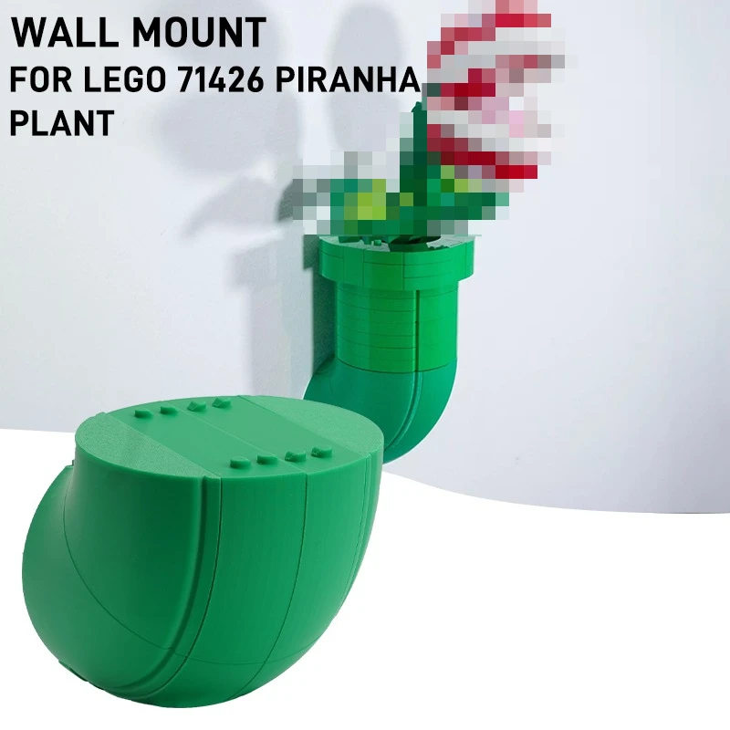 DIY Display Stand Wall Mount Plant Building Block Wall Bracket For 71426 Bricks Model Toy Ornament