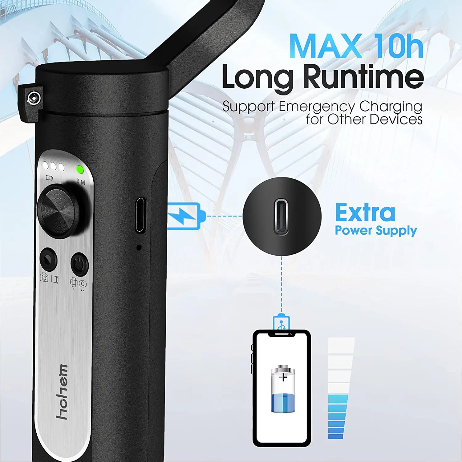 Hohem iSteady X X2 XE Smartphone Gimbal 3-Axis Handheld Stabilizer Phone Selfie Stick Tripod for iPhone 13 Pro Max Xiaomi