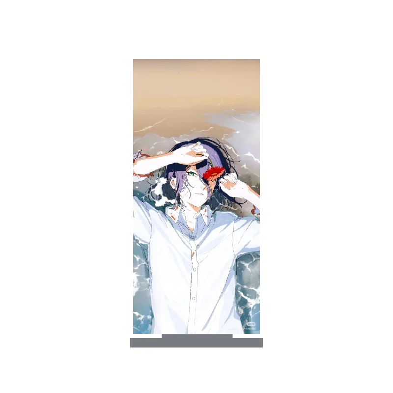 أنيمي بالمنشار رجل الاكريليك حامل Reze الشكل حامل الحلي هدايا الهالوين #3