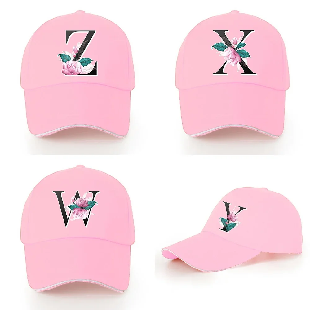 

Baseball Cap Sun Hat Caps Casual Adjustable Snapback Hat for Women Hip Hop Cap Sport Hat Whitemarble Letter Pattern Series