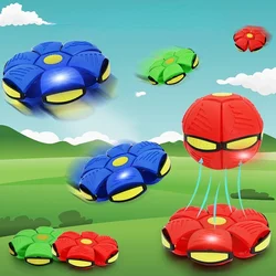 Latające UFO Kids Flat Throw Disc Ball Magic Balls z zabawkami dla dzieci Chłopiec Dziewczynka Zabawki sportowe na świeżym powietrzu Prezent Flat Ball