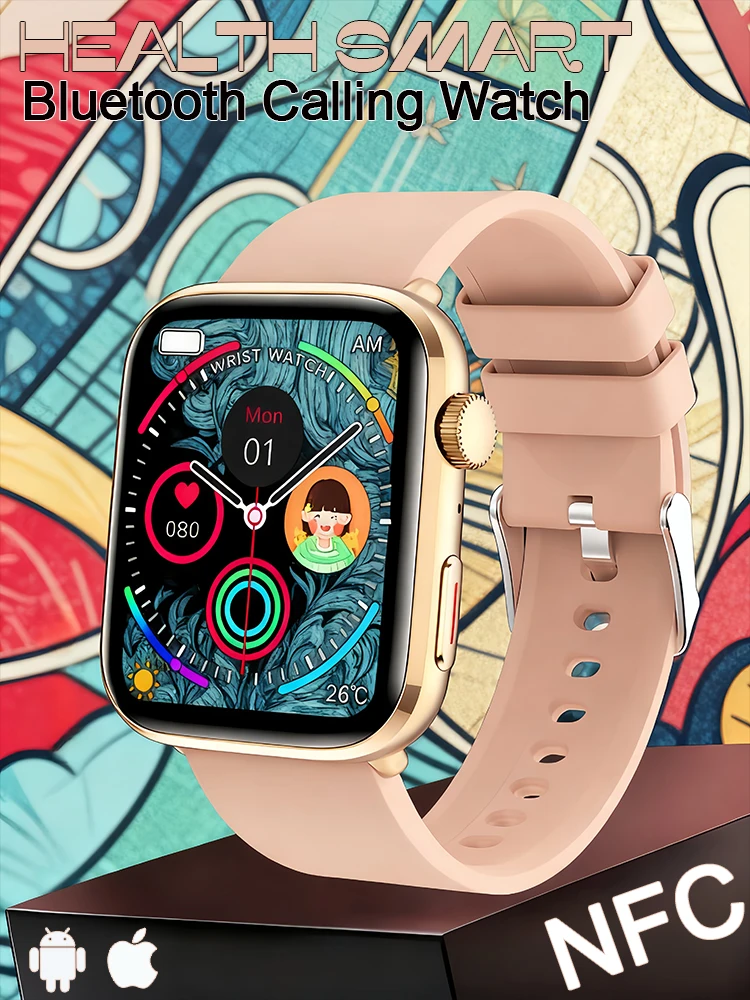 

For Xiaomi Series 10 2025 New NFC Smartwatch AMOLED Screen Bluetooth Call GPS Sport Waterproof Men Women Health Tracker