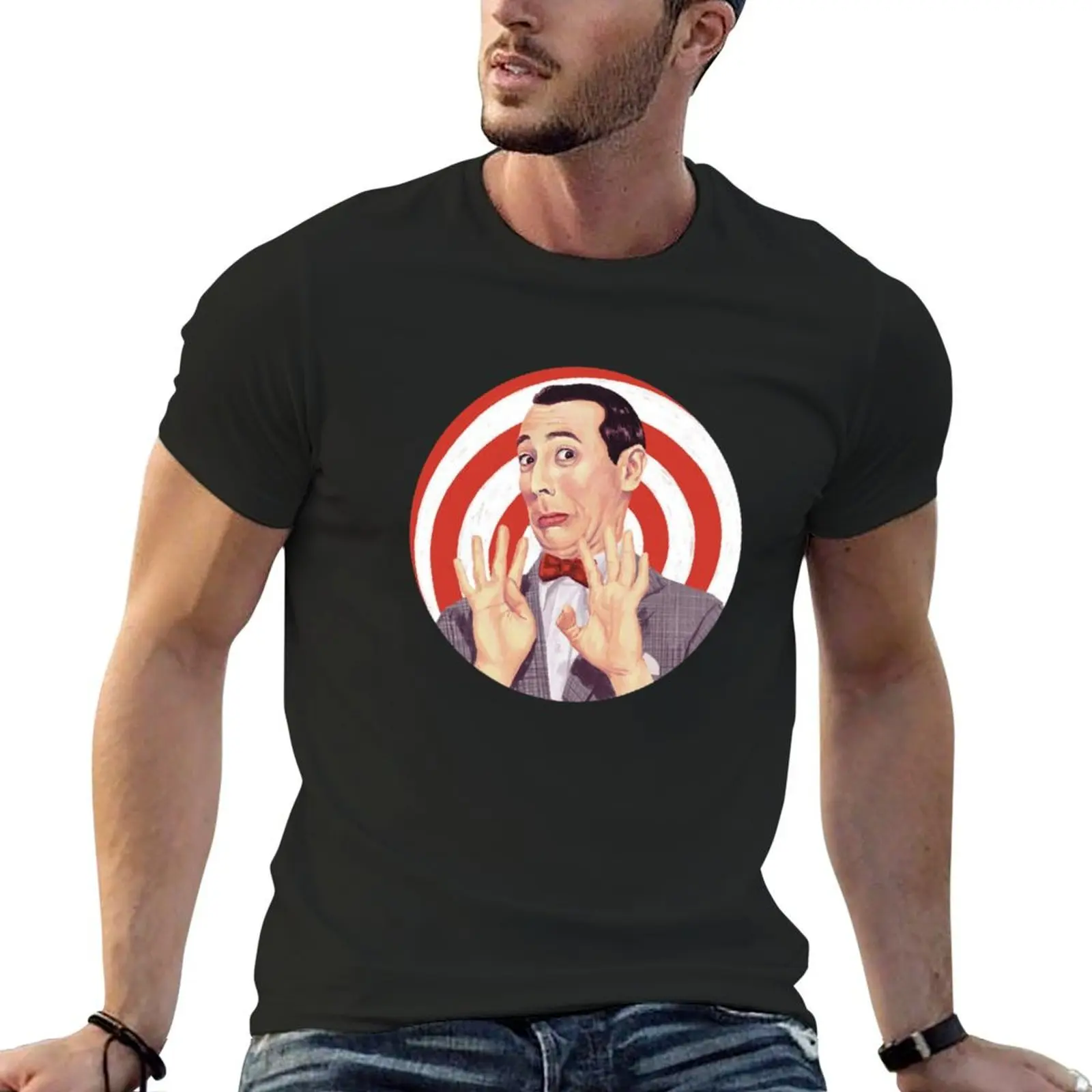 Pee Wee Herman v T-Shirt shirts graphic vintage anime shirt graphic t shirt vintage black t shirts for men