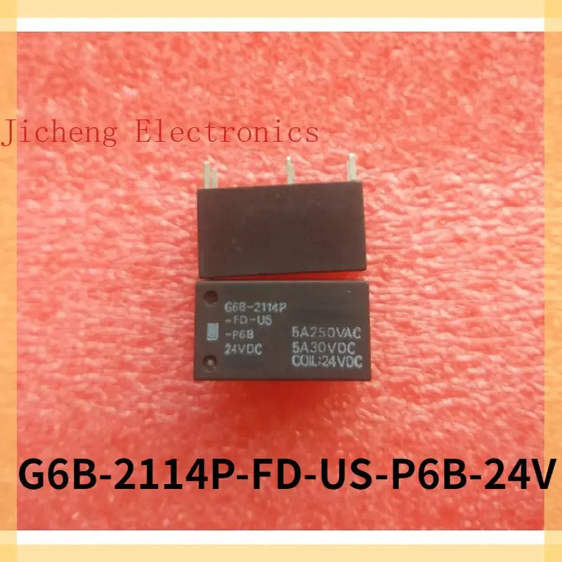 

G6B-2114P-FD-US-P6B-24V Relay 24V 6 Pin Brand New