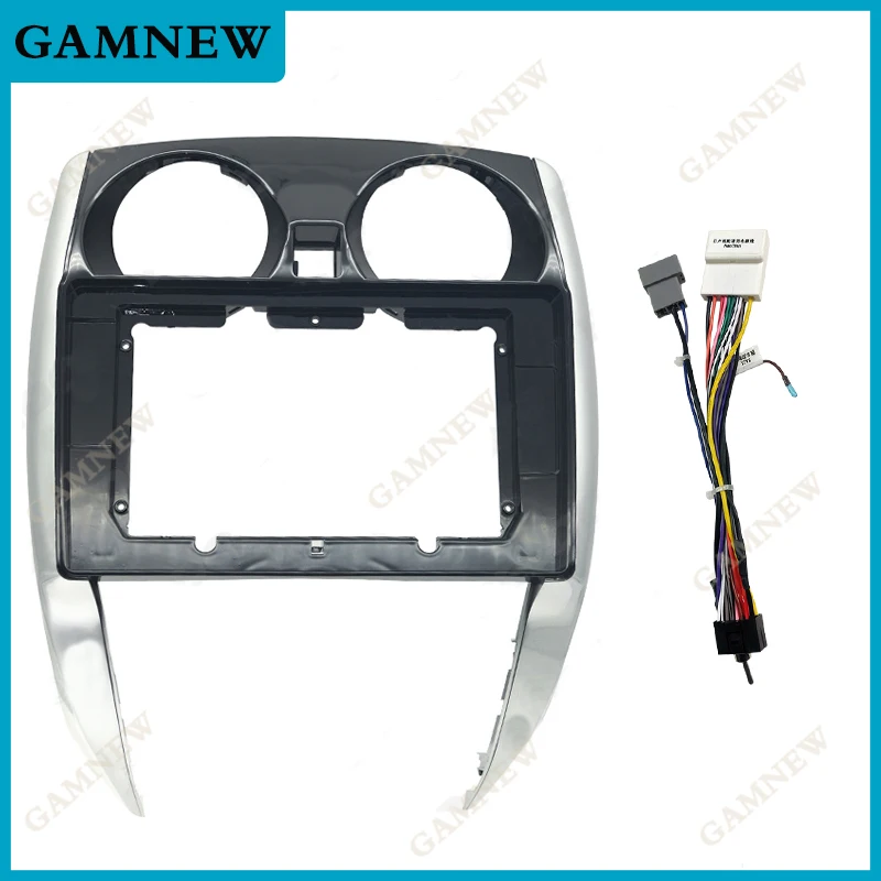 10.1 Inch Car Frame Fascia Adapter Android Radio Audio Dash Fitting Panel Kit For Nissan Note Livina Sunny Micra