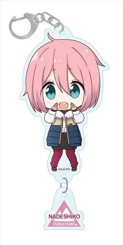 Loen anime loja periférica campo descontraído ena saitou hd dos desenhos animados pequeno pingente acrílico chaveiro ornamento charme presentes cerca de 8cm