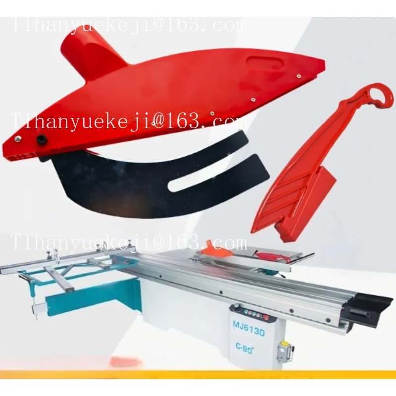 Precision push table saw distributing knife protective cover cutting board saw bed safety vacuum cover