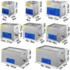 VEVOR 1.3L 2L 3L 6L 10L 15L 22L 30L 초음파 청소기 Lave-Dishes 휴대용 세탁기 식기 세척기 초음파 가전 제품 1