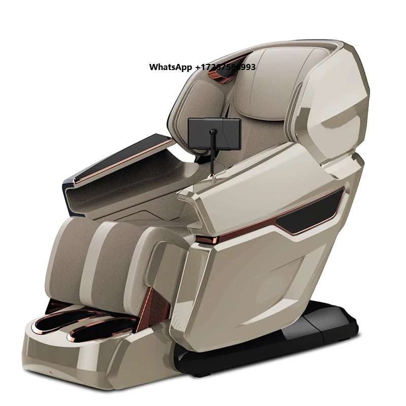 Zhouqi Brand 8500 Luxury Home Use Electric Sl Track Zero Gravity Infrared Physiotherapy Massage Chair With Heating