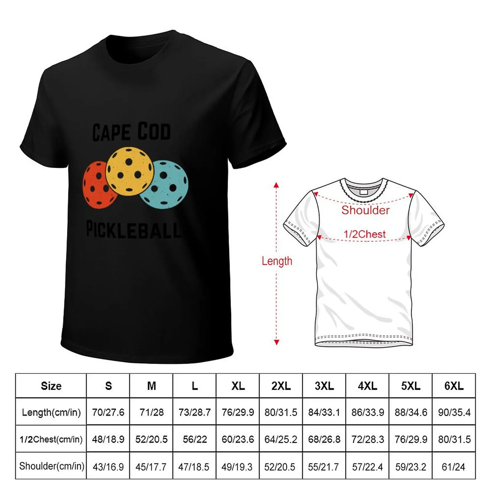 Cape Cod Pickleball - The hottest game on the Cape! T-Shirt Soft Stretch Short Sleeve Top