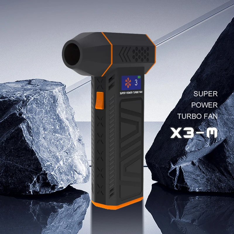 

Violence Turbofan Mini Wireless 4000 мАч USB зарядка портативные мощные продувочные машины урагана выносливость бытовая тишина