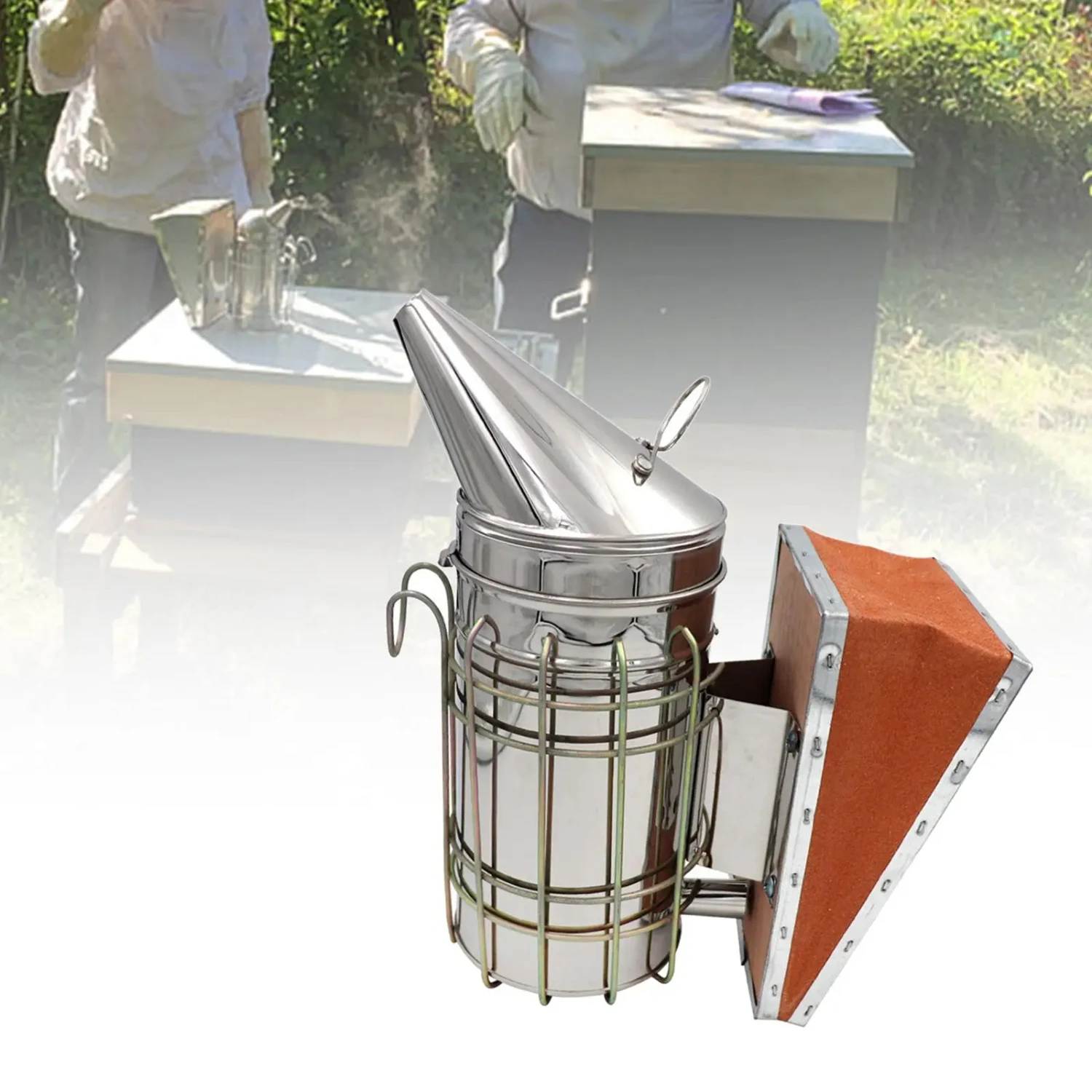 

Beekeeping Sprayer, Bee Smoker with Heat , Manual Supplies, Stainless