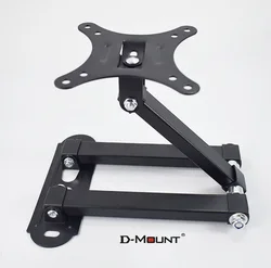10 inch 24in 30 inch tiltable swivel full motion VESA100X100 LCD LED PLASMA up and down 360 degrees swivel tv wall mount bracket