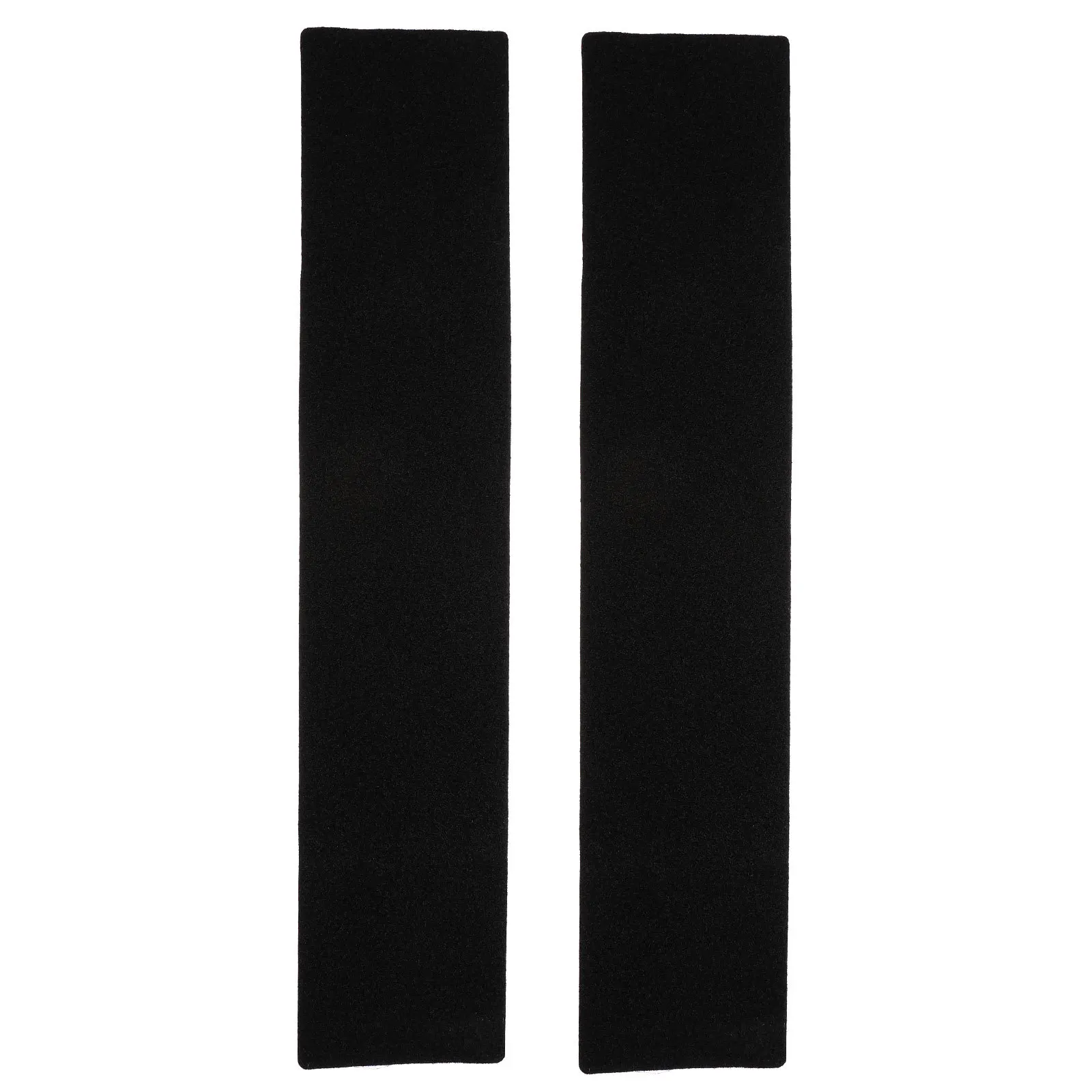 2 pares de adesivo de fixação de placa de licença, material de tecido resistente, fácil de usar para carro, caminhão, caravana, barco, alça de fixação de placa de licença