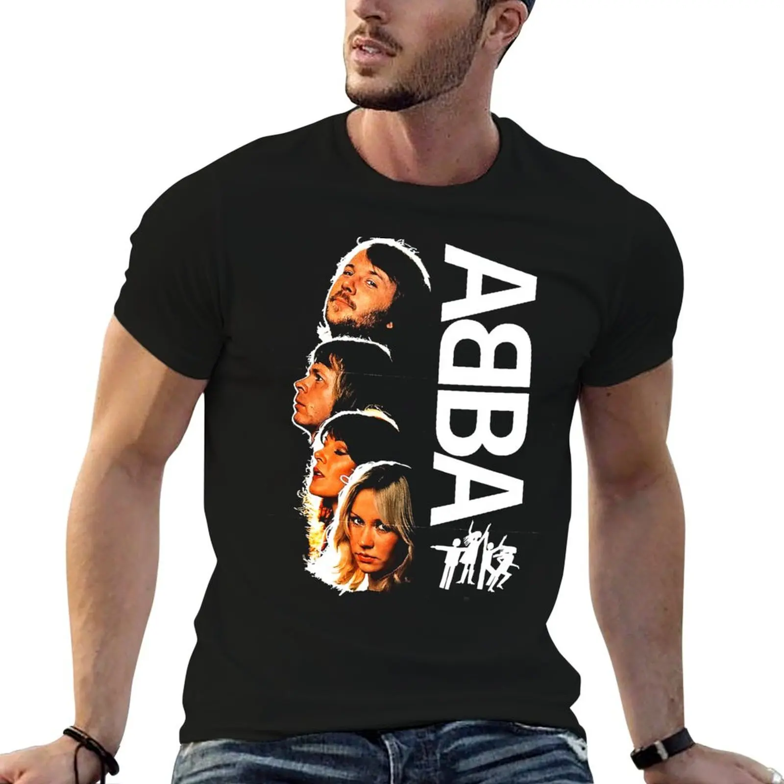 -Music00--Merchandise--HGD&-ABBA-Tshirt--Album T-Shirt animal prinfor boys plus size tops customizeds funny t shirts for men