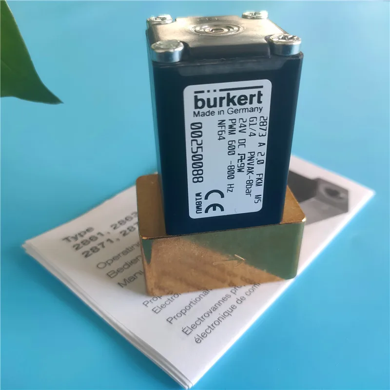 Burkert2873 Proportional Valve PWM Signal G1/8 G1/4 24VDC Genuine Baode