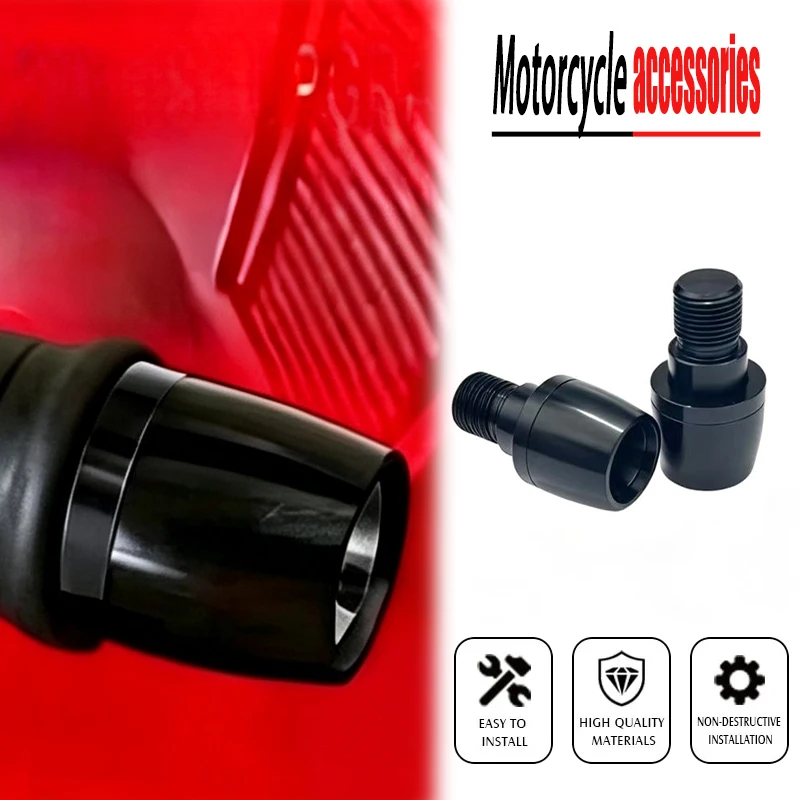 Motorcycle Bar End Caps CNC Handlebar Grips For Yamaha MT07 MT09 MT10 MT125 FZ1 FZ6 FZ6R FZ07 FZ09 FZ010 Handle Bar End