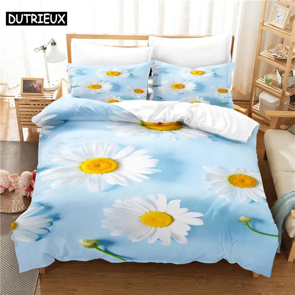 Little Daisy Bedding Set Duvet Cover Set 3d Bedding Digital Printing Bed Linen Queen Size Bedding Set Fashion Design