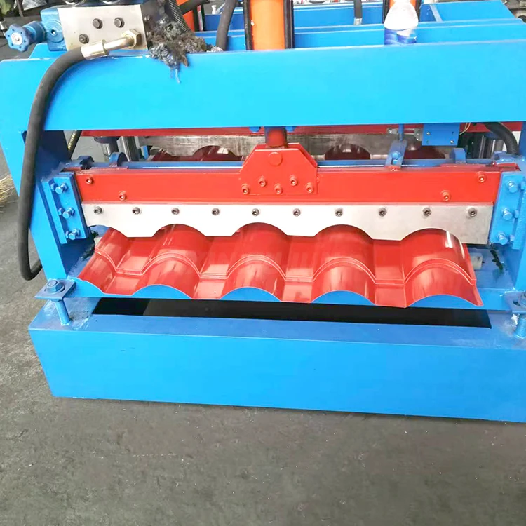 Wall Panel Roll Forming Machine PLC Automatic Hydraulic Cutting Color Steel Wall Cladding Panel Forming Production Line