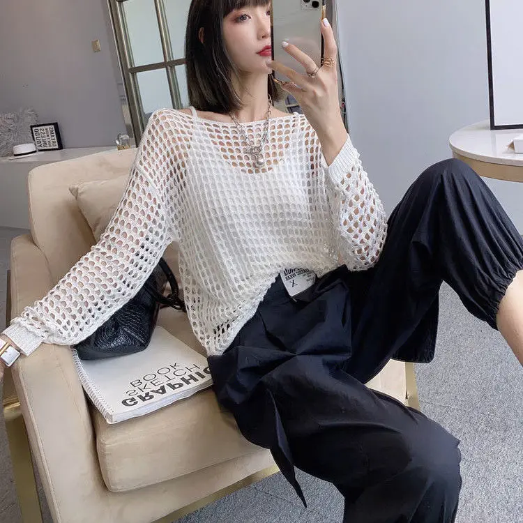 Cheap wholesale 2021 spring summer autumn new fashion casual warm nice women Sweater woman female OL pullover Ay123