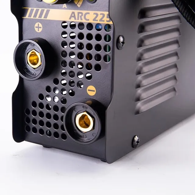 Mini Máquina de Solda Elétrica Portátil, Totalmente Automática, Pequena, ARC-225, Inversor, DC, Todo o Cobre, 220V