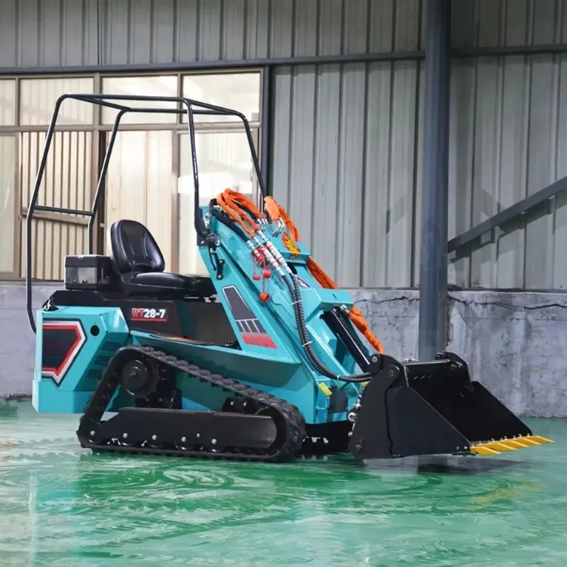Mini Wheel Loader Multifunctional Telescopic Boom Shovel Loader Special for Agricultural Engineering Work (deposit)