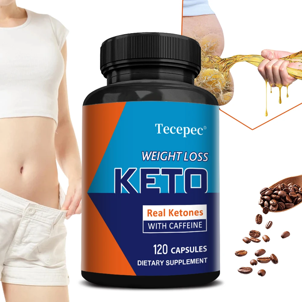 Keto BHB Capsules 2000mg – with Sodium, Caffeine anhydrous, Supports Metabolism Energy Focus & Immune System, Weight Management