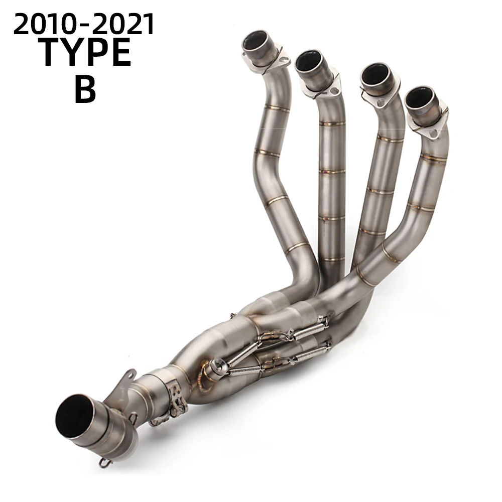 For Kawasaki Z1000 Exhaust Pipe 4 in 1 Headers Collector Single Outlet 2010 ~ 2021 Z1000 Ninja 1000 Downpipe