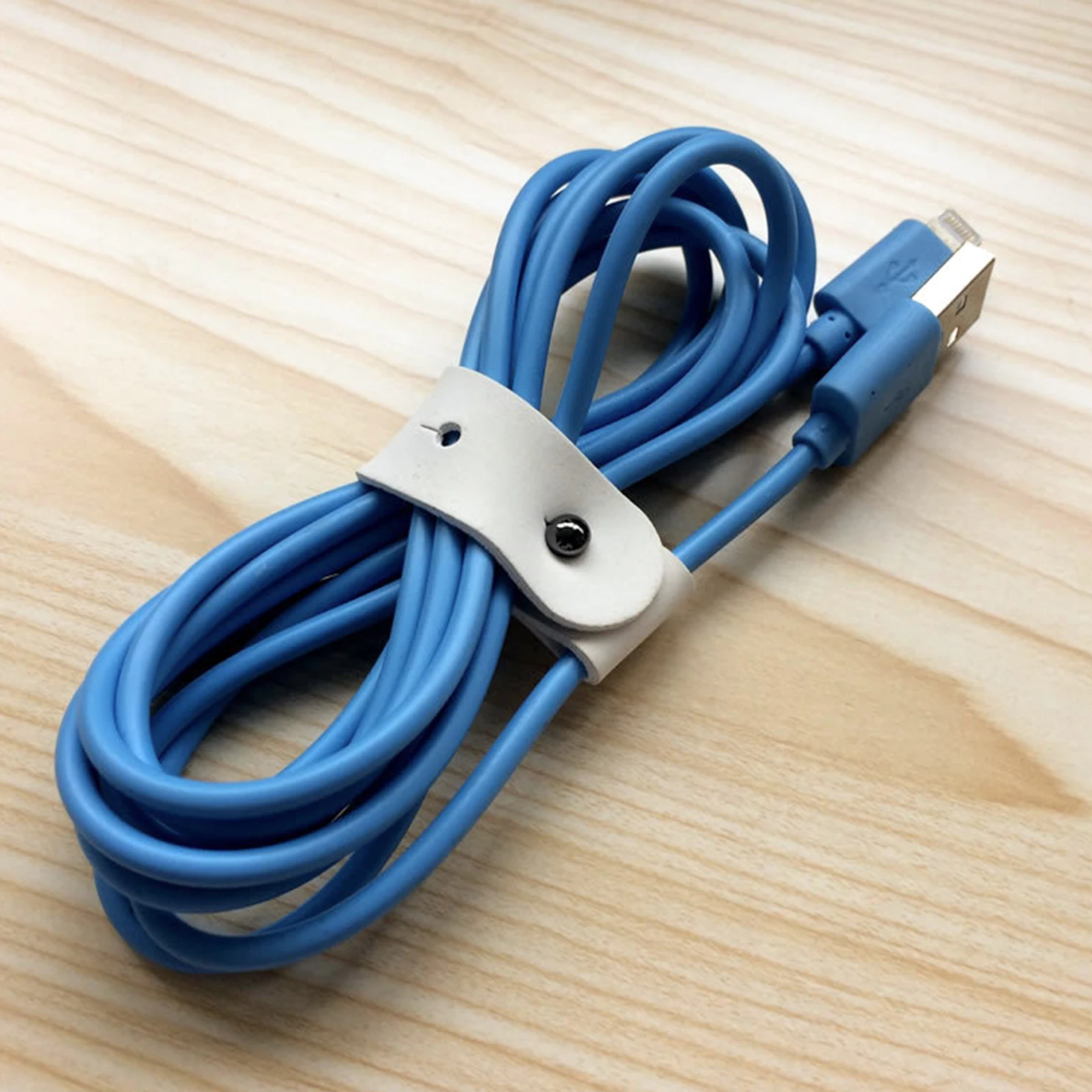 

6pcs USB Cord ganizer Buckle Ties Data Line Supplies Cable Management Desk Gadget Storage Solution Wire Tidy Power Cord