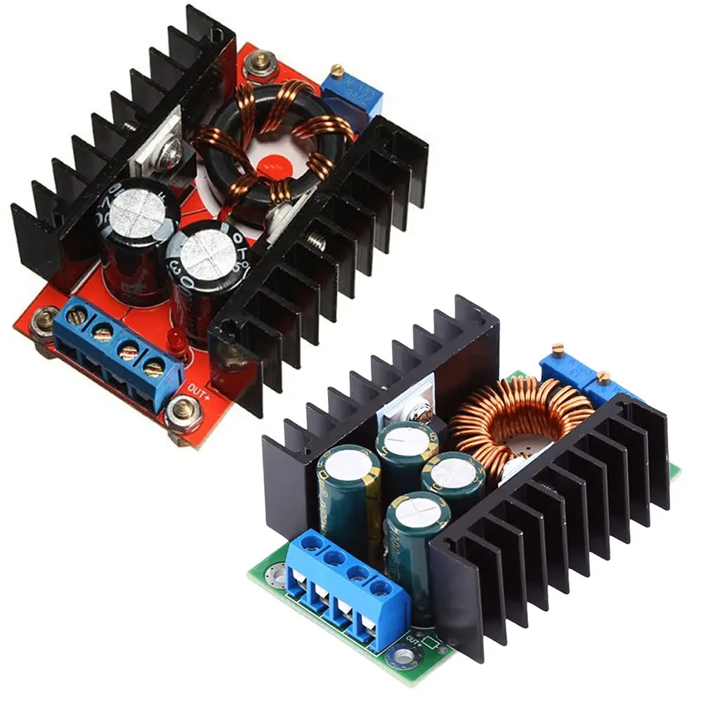 DC DC 150W 300W Step Down 10-32V To 12-35V Buck Converter XL4016 Power Supply Module Input 6A LED Driver