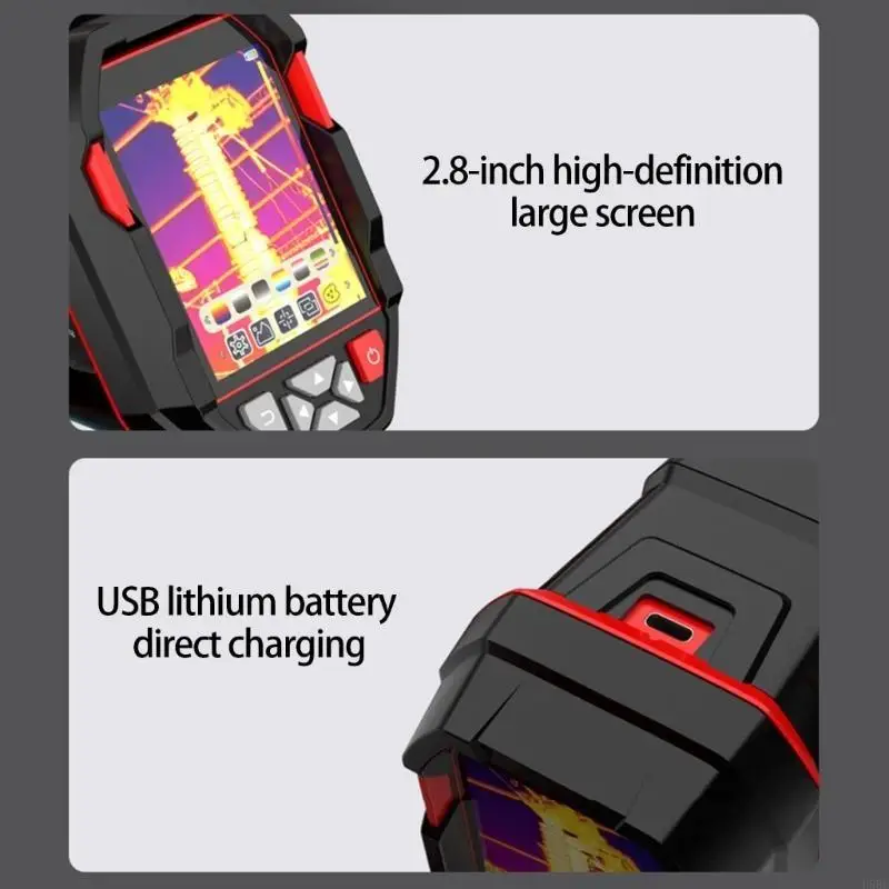 e5be imager الحرارية 96x96 كاميرا التصوير الحرارية تحت الحمراء مقياس درجة الحرارة للإصلاح