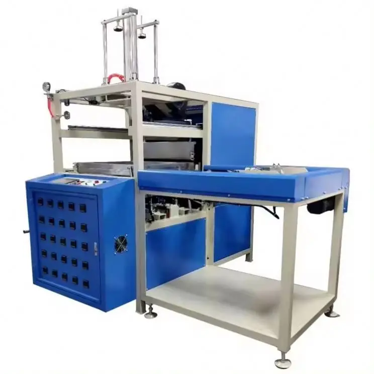 Thermoformage for Fruits and Vegetables Trays Automatic Plastic Vacuum and Pressure Thermoforming Machine
