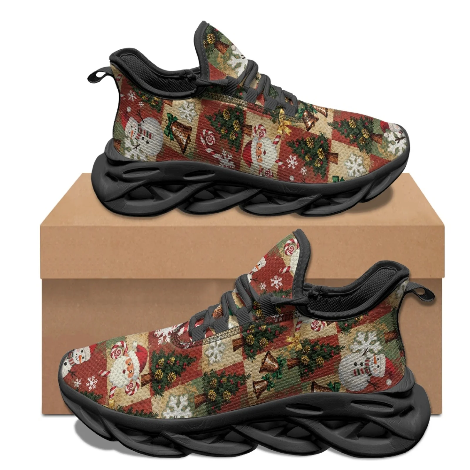 PENSTROLL PENSTROLL Snowman Bell Men's Running Shoes Mesh & EVA Athletic Shoes Breathable for Mens New Arrival Fall Fashion
