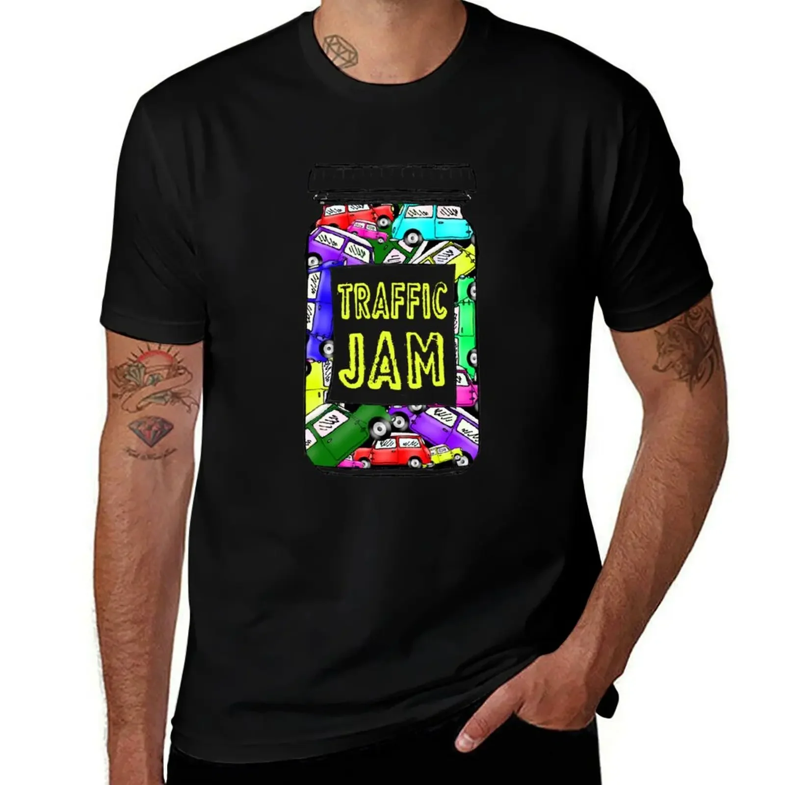 TRAFFIC JAM T-Shirt designer shirts sweat anime clothes fruit of the loom mens t shirts