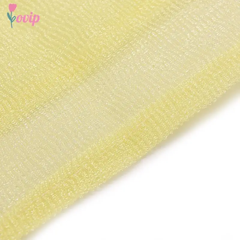 Exfoliating Nylon Scrubbing Cloth, Toalha De Banho, Limpeza Do Corpo Do Chuveiro, Esponjas De Lavagem, Purificadores, Rosa, Verde, Amarelo, Novos Produtos