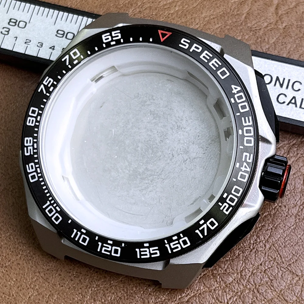 

Новый корпус 42 мм vk63, механизм VK67, водонепроницаемая нержавеющая сталь, совместимый с запасными частями для часов с циферблатом 35,5 мм