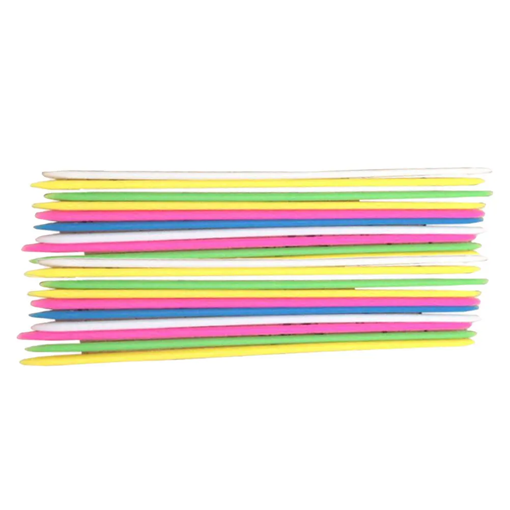 

30Pcs Colorful Game Sticks Wooden Pick-Up Sticks for Kids Family Games Indoors Outdoors Party Picnic Lawn Game Educational Fun