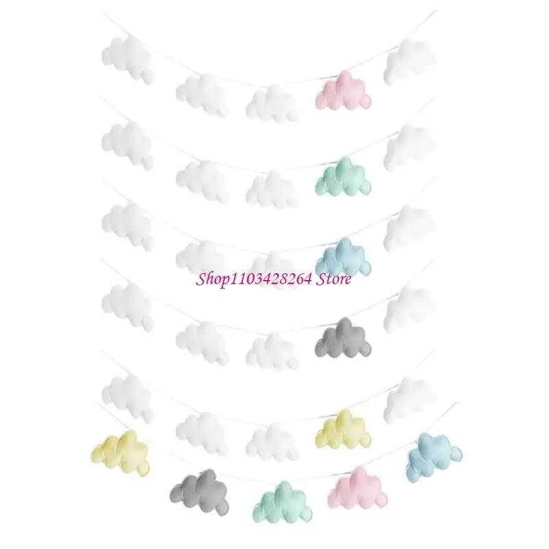 Infant Photoshooting Props Filt Cloud Photoshoots rekwisieten pasgeboren fotostudio accessoires Baby kwekerijzaal decoraties