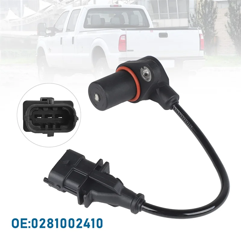 

AB16-Crankshaft Position Sensor For Ford F250 Iveco Tector Euro Cargo VW Worker Replace 0281002410