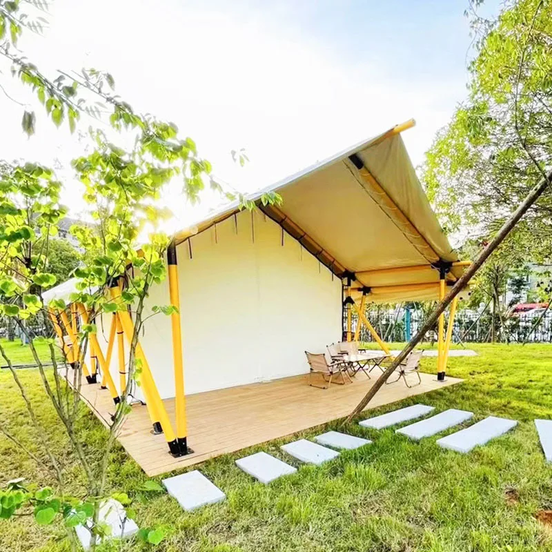 Outdoor B & B Camp Tent High-End Park Schilderachtige Resort Ecologische Park Accommodatie Kampeertent