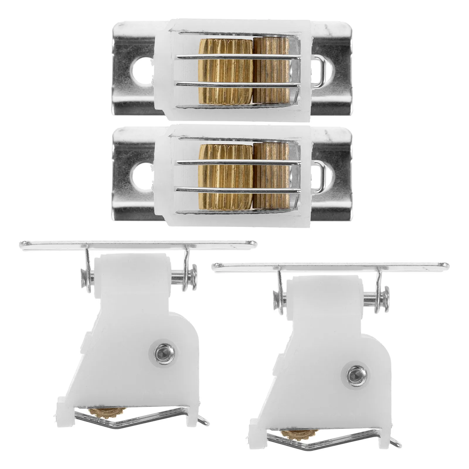 

4pcs Bamboo Blind Locks Sturdy Durable Easy Install Shade Hardware For Window Treatments Roller Blinds Parts Curtain Repair