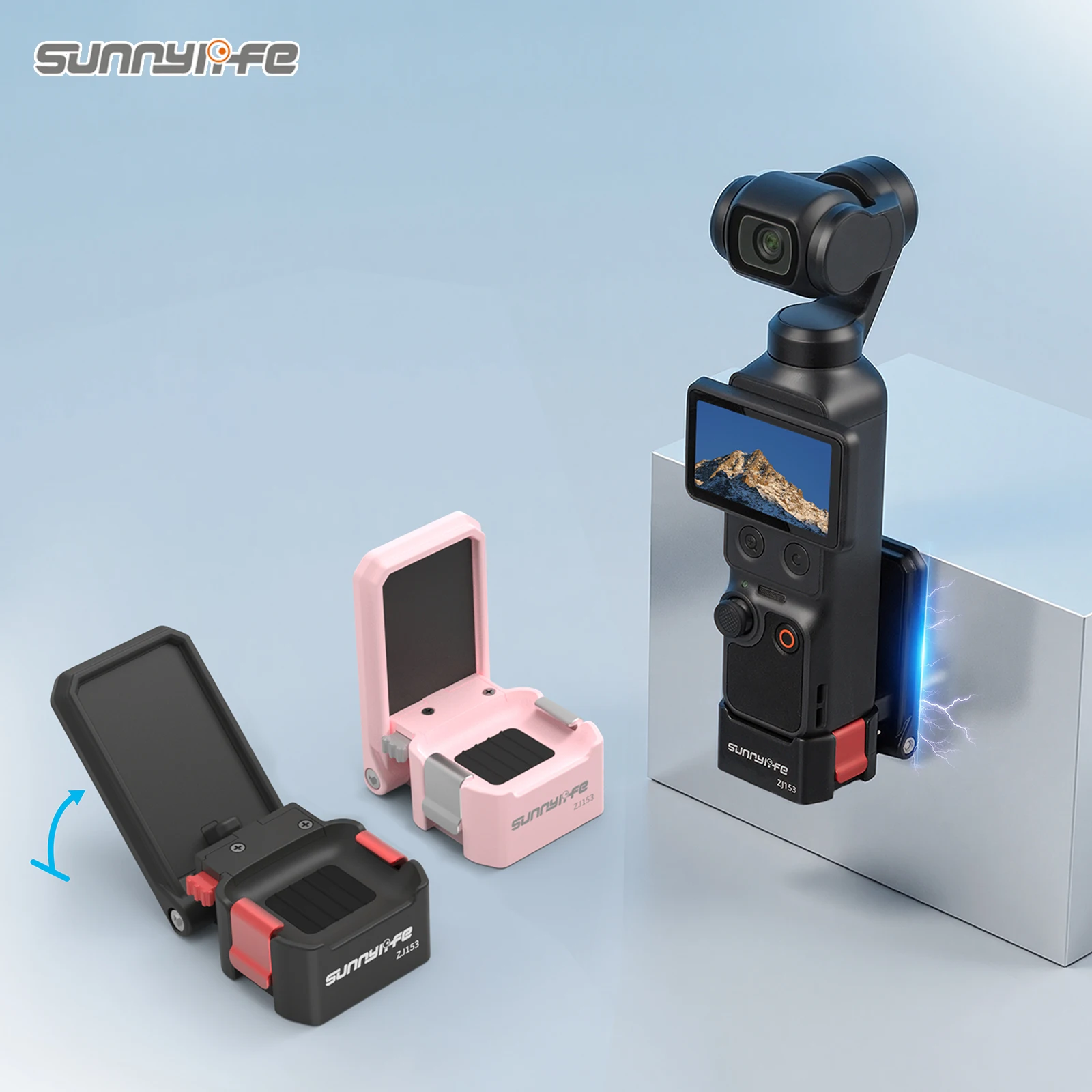 For DJI Osmo Pocket 4 Magnetic Mount, Magnet Expansion Adapt