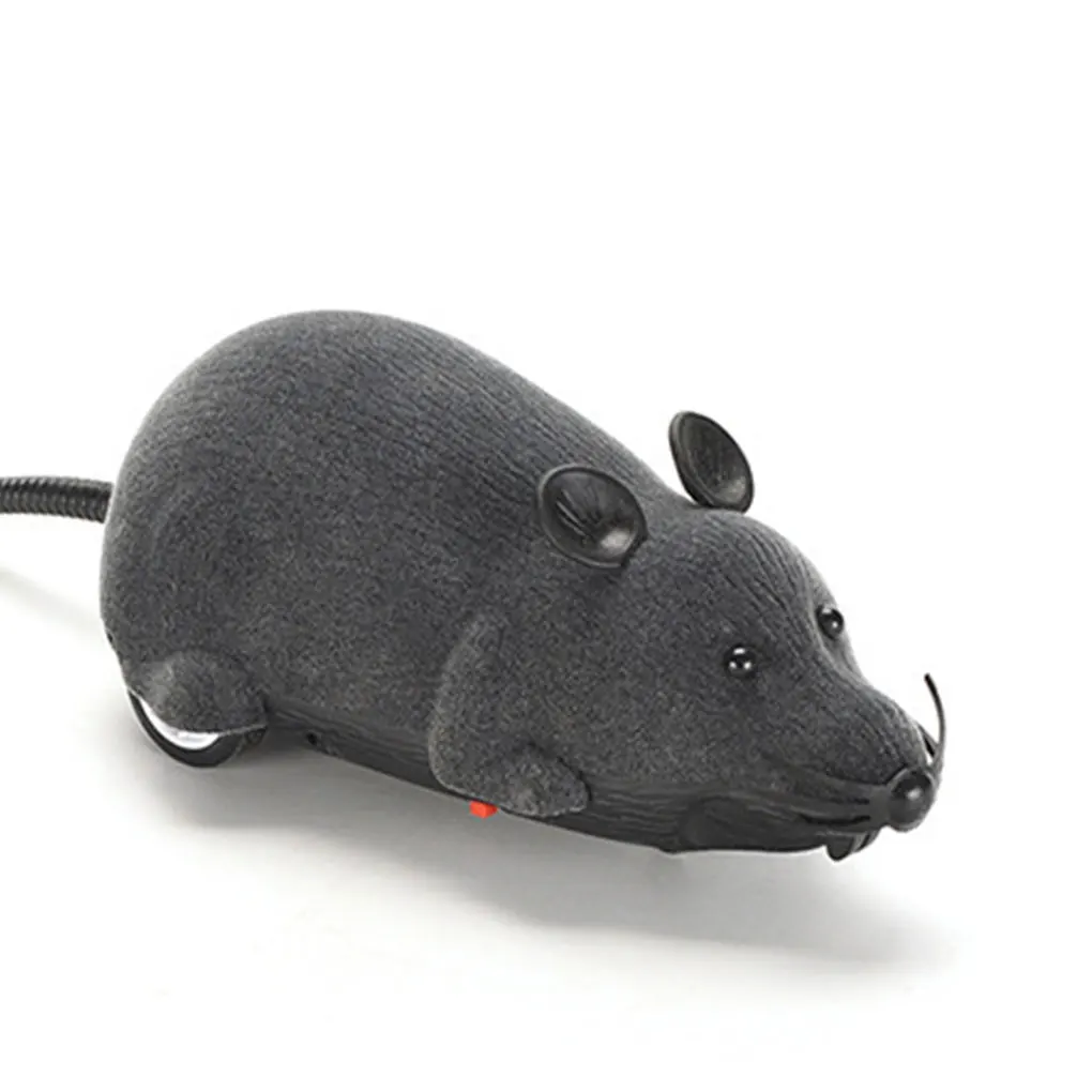 Electronic Cat Toy Convenient And Portable Interactive Play For Pets Remote-Controlled Rats