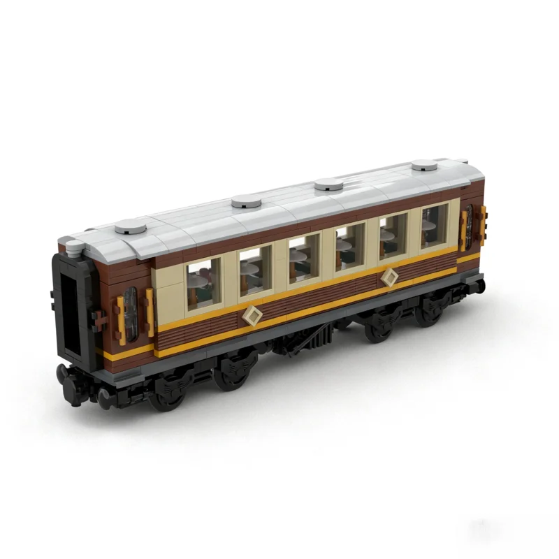 

1090pcs MOC Train Alternate Wagon Emerald Night Model Building Blocks Architecture Toy Christmas Gifts Brick Kids Education