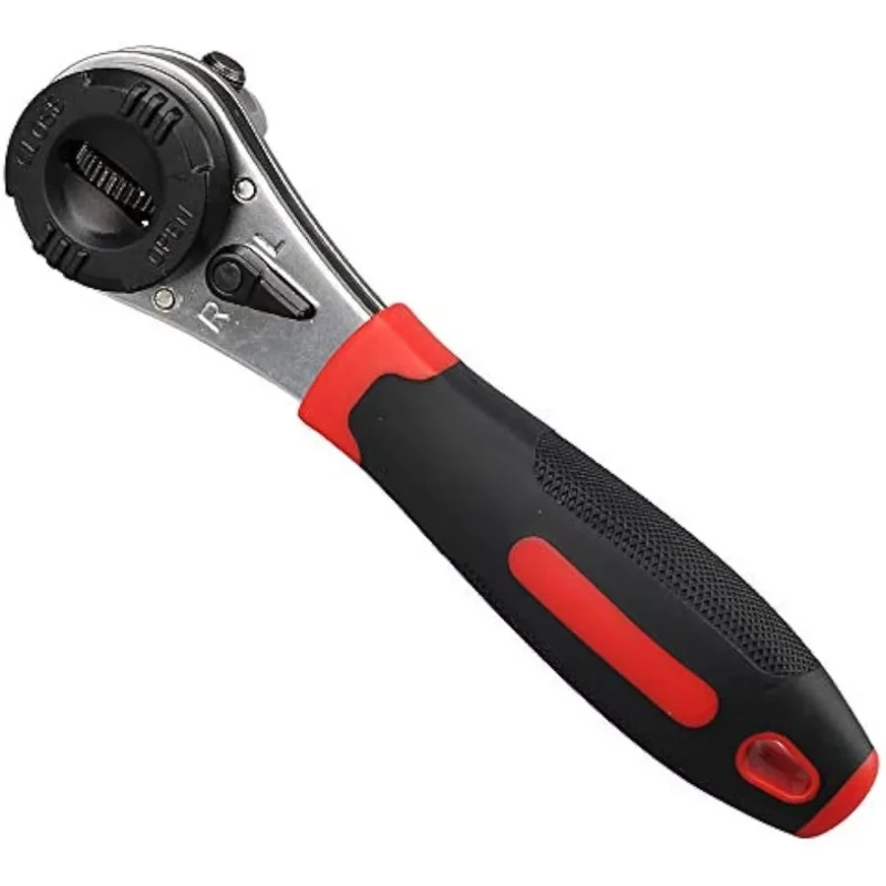 

For 6-22mm Universal Adjustable Socket Wrench Ratcheting Set Adjustable Wrench Heat Treated Ratchet