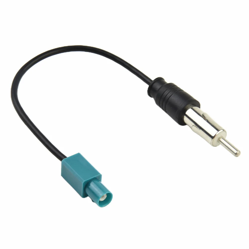 Practical Cable 15cm Car Stereo DIN Plug Easy Retrofitting FM/AM For Antennas With Power Pluggable Installation